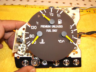 Mercedes 94-95 W124 E420 E500 8yl VDO FuelOILTEMP Cluster Genuine OEM 1 Gauge • $309