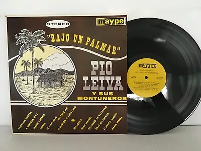 Pio Leiva Y Sus Montuneros - Bajo Un Palmar - Maype US-183 Vinyl LP • $24.99