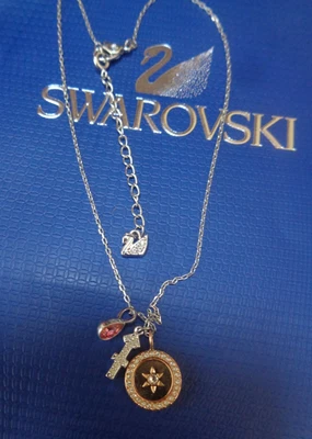 £12 • Buy Genuine Swarovski Swan Hallmarked Sagitarius Star Sign Crystal Necklace