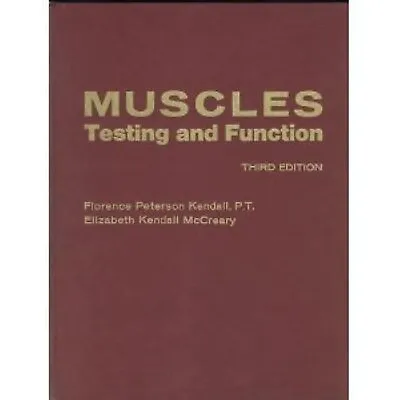 Muscles: Testing And Function 3rd Edition • $50