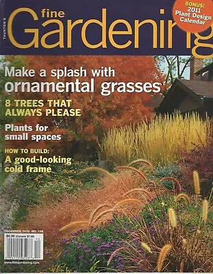 Tauntons Fine Gardening December 2010 Issue 136 - Ornamental Grasses • $4.90