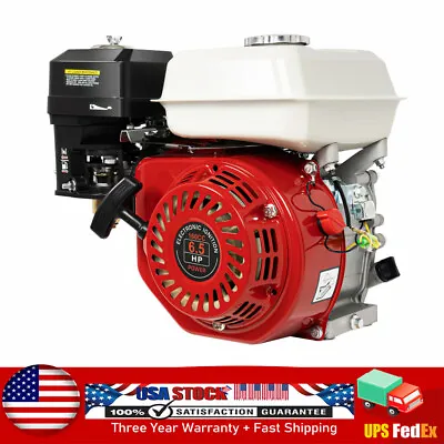6.5HP 160cc Gas Engine For Honda GX160 4 Stroke OHV Air Cooled Horizontal Shaft • $151.05