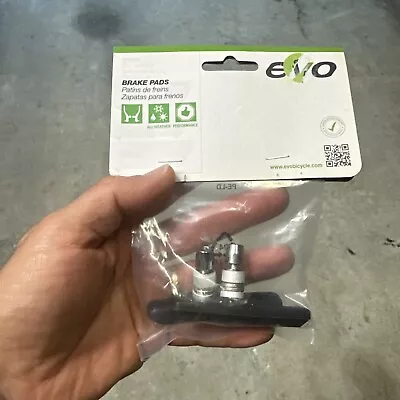 EVO All Weather V-Brake Or Cantilever Rim Bicycle Brake Pads Threaded Pair • $9