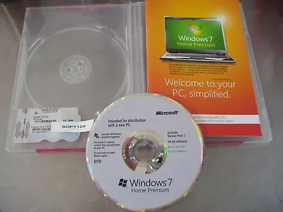 Microsoft Windows 7 Home Premium 64 Bit X64 Full English DVD MS WIN=NEW= • $79.95