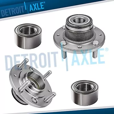 Front And Rear Wheel Bearing & Hub For 2000 2001 2002 2003 2004 Volvo S40 V40 • $54.76