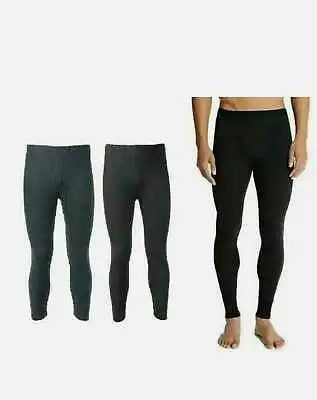 Mens Thermal Long Johns Bottom Underwear Trouser Base Layer Warm Cotton S - XXL • $8.27