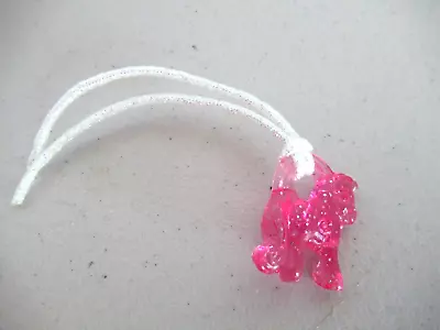 Vintage 2000s My Little Pony G3 Hasbro MLP Pink Glitter Sparkle Charm • $9.95