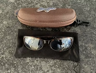 Maui Jim MJ-136-10 Cyclone Tortoise Wrap Sunglasses • $59.99