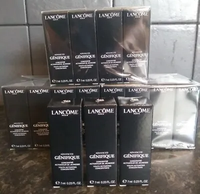 Lancome Advanced Genifique  Concentrate Serum 3 X 7ml Boxed  New And Sealed  • £14.99
