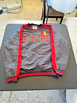 Pitt State Colosseum Pullover Windbreaker Jacket Size XL - Vintage Style • $29.99