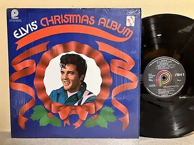 Elvis' Christmas Album LP 1976 Pickwick Records CAS-2428 EX/EX In Shrink Opened • $7.99