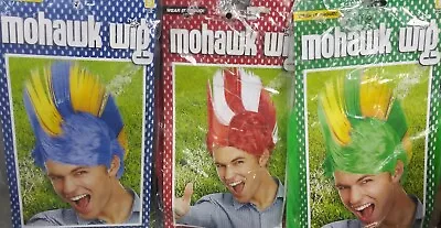 $8.88 • Buy Mohawk School Adult Spirit Wigs | UM | MSU | OSU