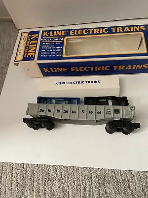 K-line K-6510 O/O-27 Gauge Electric Trains - Bethlehem Steel Gondola • $25