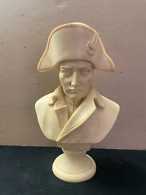 Vintage Napoleon Bonaparte French Bust Statue 10.5  X 6  • £92.73
