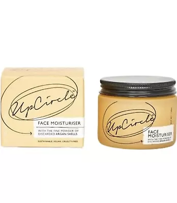 UpCircle Face Moisturiser With The Fine  Powder Of Discarded ARGAN SHELLS 50 Ml • £17.95