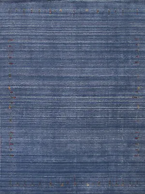 $425.36 • Buy Blue Wool Gabbeh Tribal Hand-knotted Living Room Rug Area Carpet 8'x10'