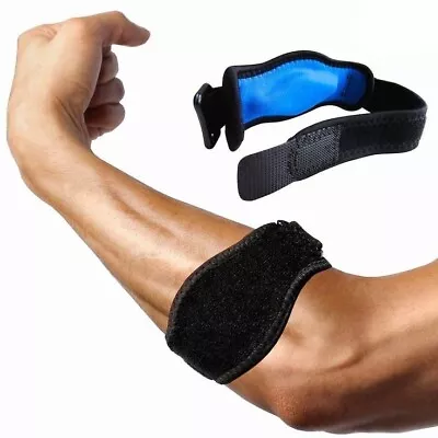 £3.49 • Buy Tennis Elbow Support Brace Golfer Compression Strap Epicondylitis Rsi Clasp Pad