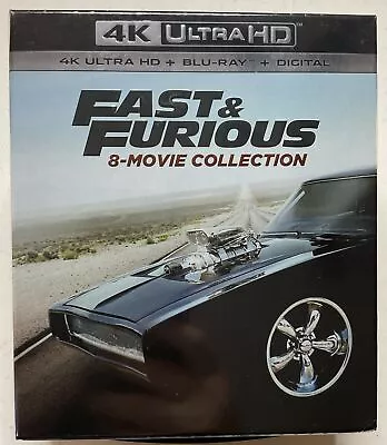 Fast & Furious: 8-Movie Collection (Ultra HD) Brand New/Sealed • $34.39