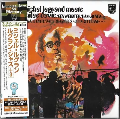 Michel Legrand – Michel Legrand Meets Miles Davis LE JAPAN MINI LP CD UCCM-9084 • $67.49