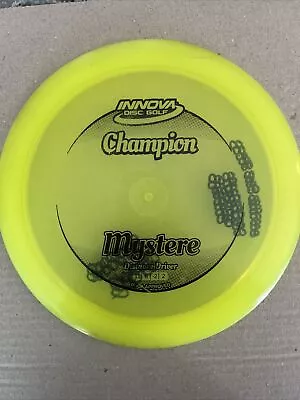 Disc Golf Innova Champion Mystere 173g Yellow Used • $13