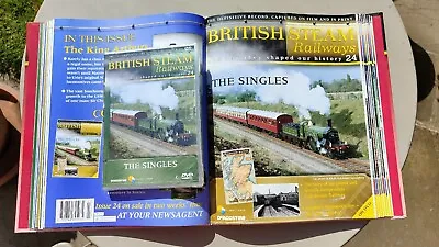 £4.99 • Buy DeAgostini British Steam Railways Magazine & DVD #24 The Singles