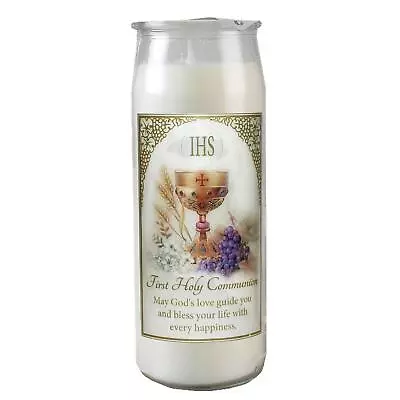 First Holy Communion Candle In A Glass Jar 72Hr Burn Time • £7.65