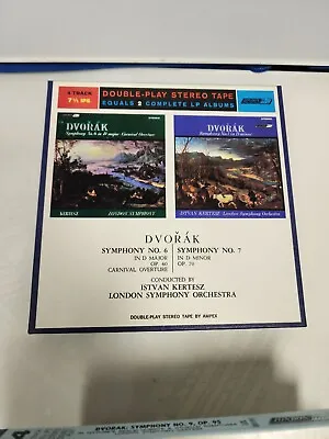 DVORAK SYMPHONY REEL TO REEL TAPE 4 Track 7 1/2 Ips No.6 No.7 London  • $29.99