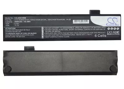 £40 • Buy Replacement Battery 4400mAh 11.1V For Advent 4213 G10-3S3600-S1A1, 63GG10028-5A