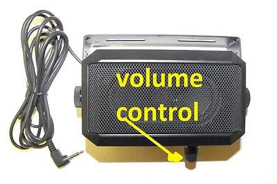    YAESU COMPARABLE   EXTERNAL Volume Control Best Ham Cb Communication SPEAKER • $17.50