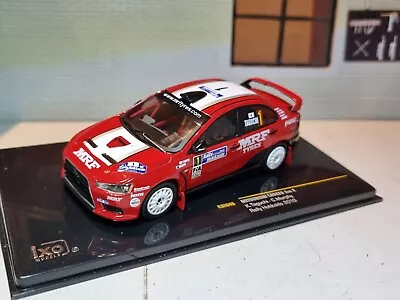 1:43 Mitsubishi Lancer Evo X 10 WRC Hokkaido Rally 2010 IXO Scale Model Diecast • $44.21