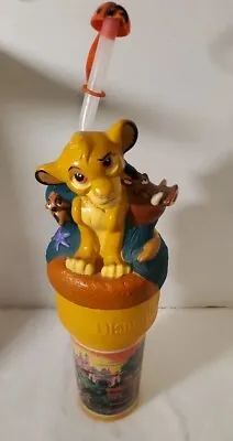 Vintage Disney's The Lion King Disneyland Coca Cola Simba Sipper Drink Cup  • $19.98
