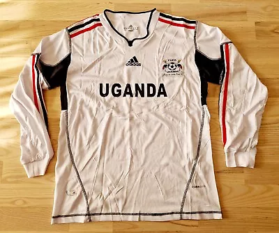 Adidas Uganda 2012 2013 Away Soccer Football Shirt Jersey Size XL Long Sleeve • $39