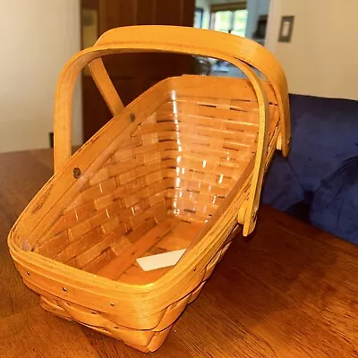 Longaberger 1995 Medium Vegetable Basket & Protector • $14.75