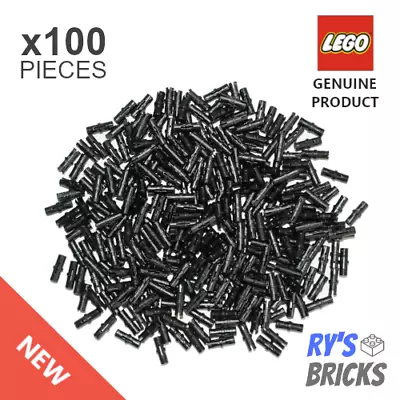 LEGO® Technic Pin 2780 X 100 With Friction Ridges Bulk Black • $6.95