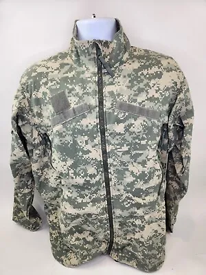 Pre-Owned Military ECWCS Gen III Level 4 ACU Camouflage Jacket Wind NO TAG • $35
