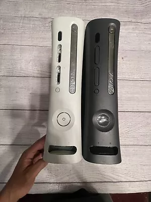 Set Of 2 Xbox 360 For Parts Only! Not Reading Disks No Hard Drive • $25