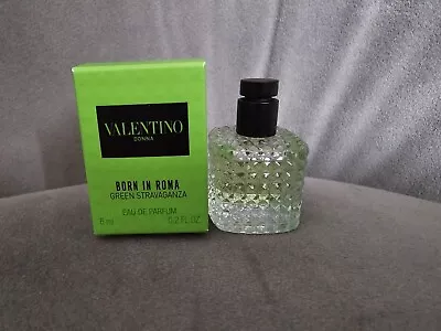 Valentino Donna Born In Roma Green Stravaganza Eau De Parfum 6ml New & Boxed  • £16.49