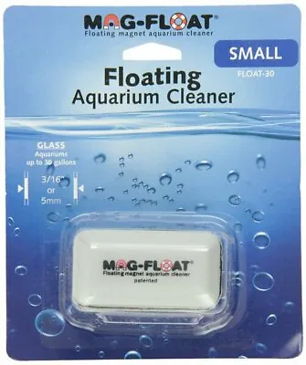 GULFSTREAM TROPICAL - Mag-Float Glass Aquarium Cleaner Small - 2 3/8  X 1 3/8  • $15.49