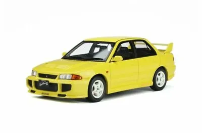 1/18 Mitsubishi Lancer EVO III 1995 Yellow Resin Model Car By Otto Mobile OT382  • $168.89