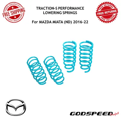 Godspeed Traction-S Performance Lowering Springs For 2016-22 Mazda Miata (ND) • $162