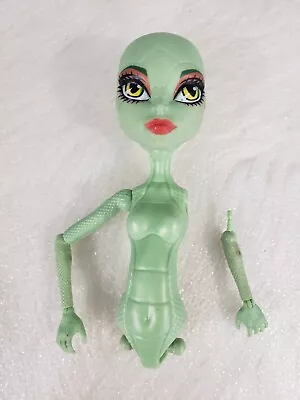 Monster High Create-A-Monster CAM Green Torso Head Hands Snake Girl Lizard • $12