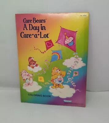 Care Bears A Day In Care A Lot Coloring Book By Kenner 1984 READ • $12.95