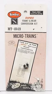 Kadee Micro Trains MT-1049 Rapido GG-1 Coupler Conversion Kit N Scale • $9.95