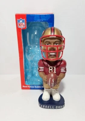 $34.95 • Buy 7.5 Inch Terrell Owens San Francisco 49ers QB Club Bobble Dobbles Bobblehead