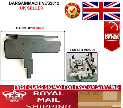 Yamato Ubt Vc2700 Coverseam Gauge Y3100490 Industrial Sewing Machine Part • £49.99