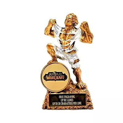 World Of Warcraft Victory Monster Trophy- Free Engraving • $12.99