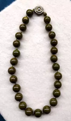 Vintage CASTLECLIFF  Chunky Acrylic Resin Bead Necklace 15  Long • $9.99