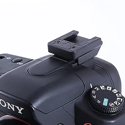 Movo Photo SCA2 Sony Alpha Hot Shoe To Standard (Cold) Accessory Shoe Adapter  • $9.95