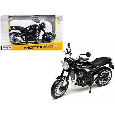 Maisto 1/12 Scale Diecast Model Motorcycle Kawasaki Z900RS Rubber Tires Black • $29.55