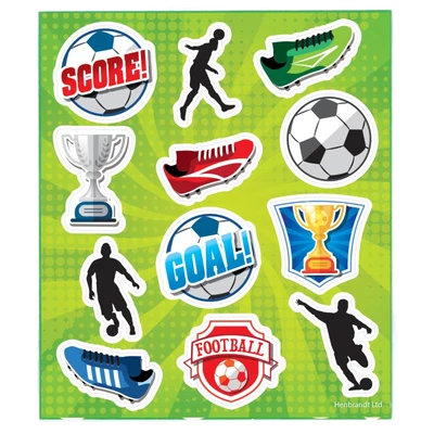 £1.59 • Buy Kids Stickers Sticker Sheets Party Bag Fillers Football Designs Childrens Craft